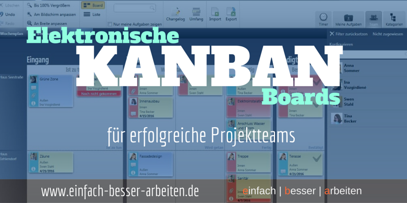 Read more about the article Wie elektronische KANBAN Boards erfolgreiche Projektteams unterstützen